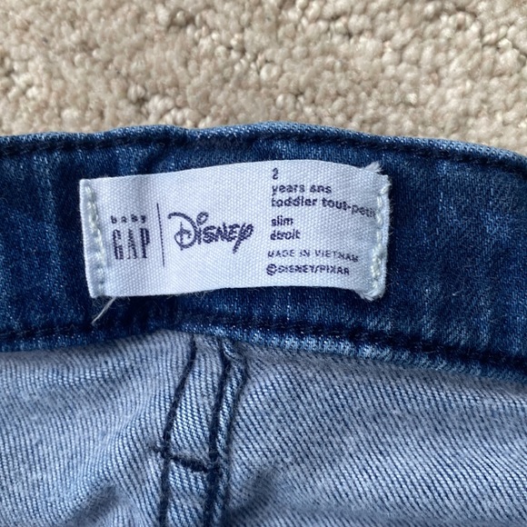 Baby Gap Disney Boys Mickey Mouse Slim Jeans 2T - Picture 8 of 10